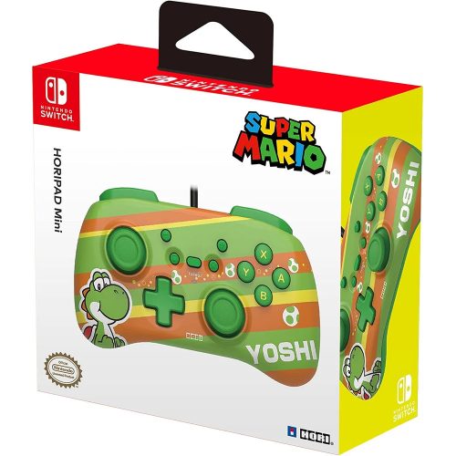 Nintendo Switch Horipad Wired Mini Controller Yoshi